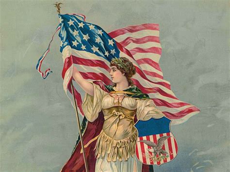 Before Lady Liberty, There Was Lady Columbia, America's First National ...