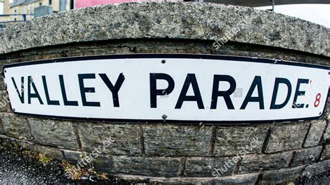 Valley Parade Street Sign Bradford City Editorial Stock Photo - Stock ...