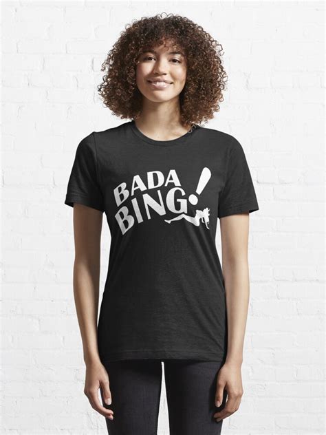 "Bada Bing!" T-shirt for Sale by mattcox123 | Redbubble | sopranos t ...