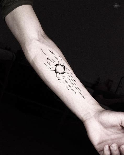 Minimalist lines geometric tattoos by Okan Uckun | Geometric tattoo, Tattoos for guys, Hand ...