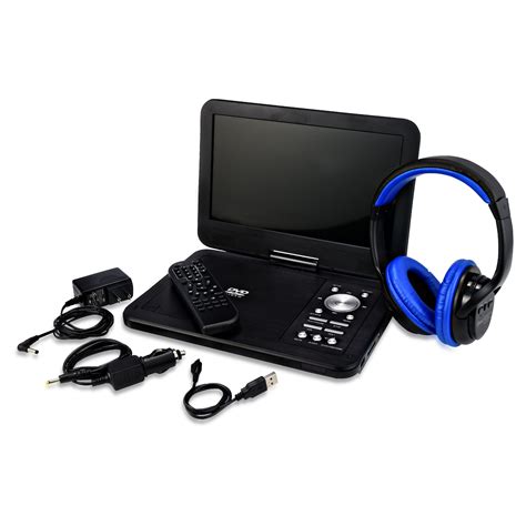 ONN 10" Bluetooth Portable DVD Player Kit With Bluetooth Headphones ...