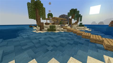 Survival island I made. : r/Minecraft