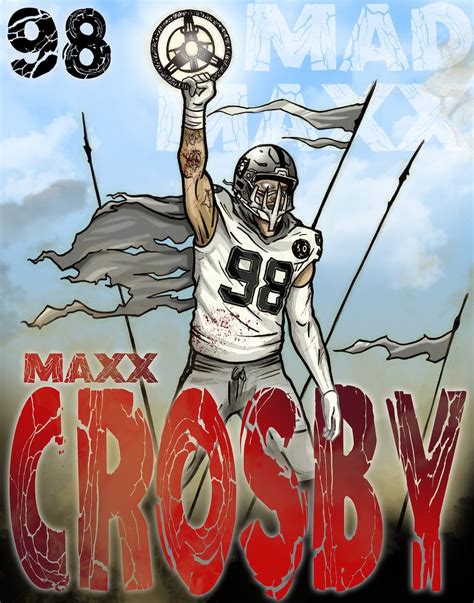 Maxx Crosby Poster - Etsy