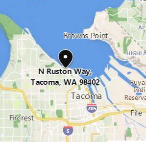 Ruston [Tacoma nbhd], Washington area map & More