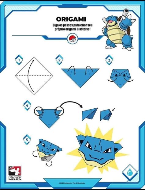 Pokemon Origami Printable