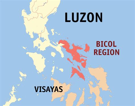 Bicol In Map