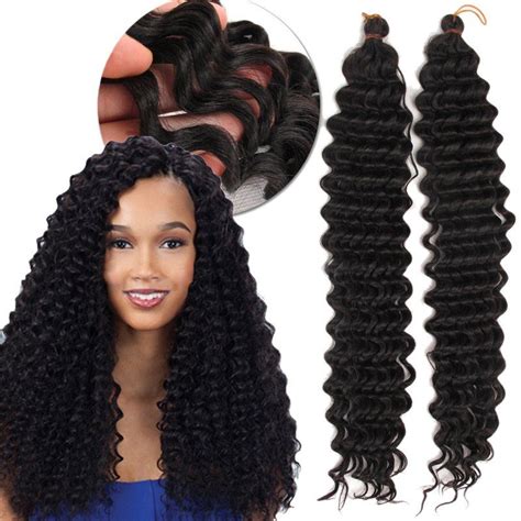 [34% OFF] Wand Curl Pre Loop Crochet Long Hair Extensions | Rosegal