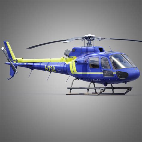 Eurocopter AS350 B3 Modelo 3D $179 - .3ds .dae .fbx .max .obj .flt - Free3D