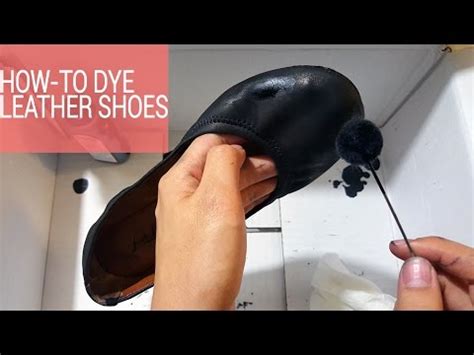 How To Dye Leather Shoes : How To Dye Dr Martens Black Alex Kwa / Tips for dying leather shoes ...