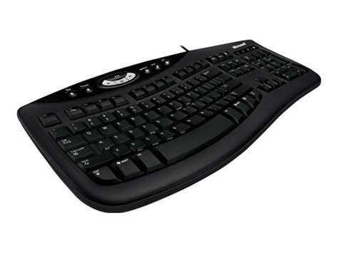 Microsoft Comfort Curve Keyboard 2000 - Keyboard - USB - US - black - Walmart.com - Walmart.com