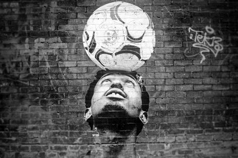 Soccer Graffiti Wall Art