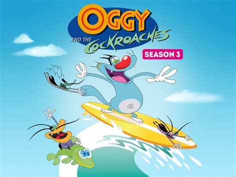 Download Oggy And The Cockroaches Season 3 Wallpaper | Wallpapers.com