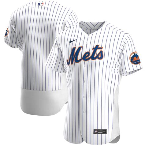 Men's New York Mets Nike White Home 2020 Authentic Team - Jersey