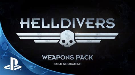 HELLDIVERS Weapons Pack Trailer | PS4, PS3, PS Vita - YouTube