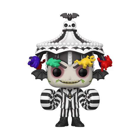 Funko POP! Movies: Beetlejuice - Beetlejuice with Hat - Walmart Exclusive - Walmart.com