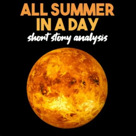 All Summer in a Day Lesson Plan — Short Story Analysis