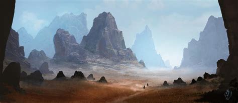 Arid Desert Landscape by jjpeabody on DeviantArt