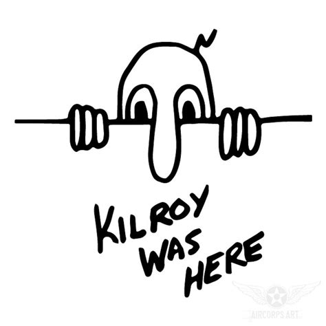 Kilroy Was Here High Quality Die Cut Waterproof Decal | Etsy