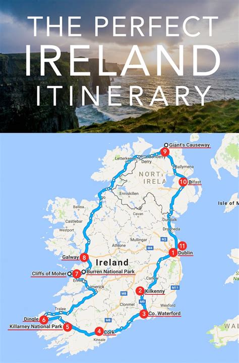 The Perfect Ireland Itinerary | Ireland itinerary, Ireland travel, Ireland vacation