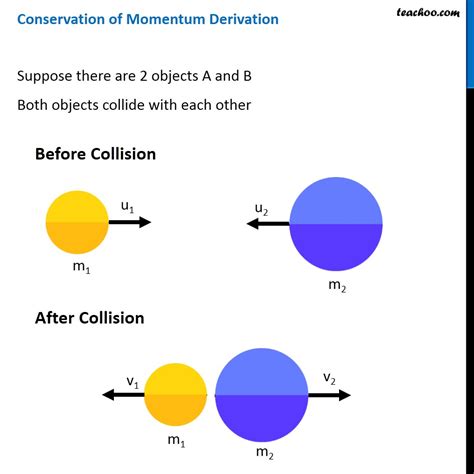 Conservation of Momentum - Explained with examples - Teachoo