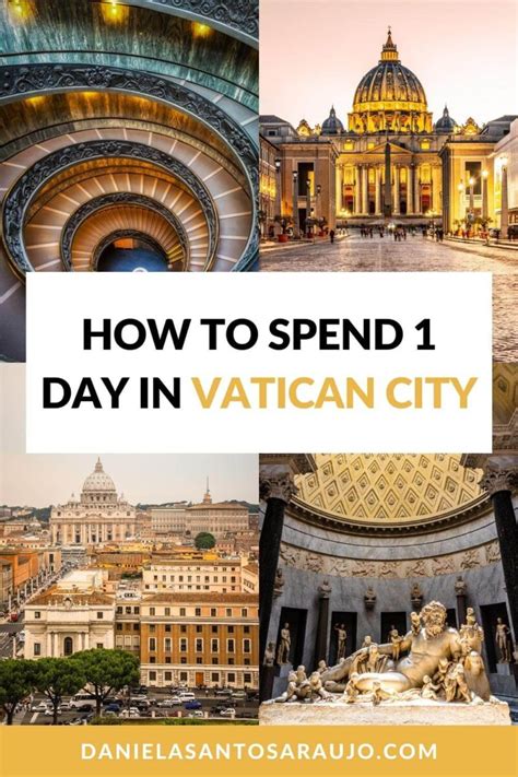 1 Day In Vatican City: The Perfect Vatican City Itinerary • Daniela Santos Araújo