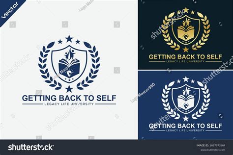 University Academy Vector Icons Education Logo Stock Vector (Royalty Free) 2097973564 | Shutterstock