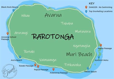 5 BEST Places to Snorkel in Rarotonga, Cook Islands in 2024