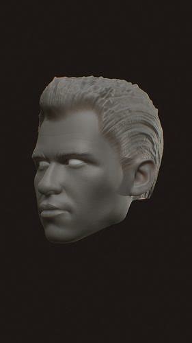 Val Kilmer - Iceman 3D model | CGTrader