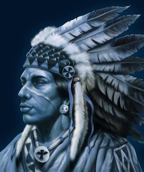 Cherokee Indian Digital Art by Nick Freemon