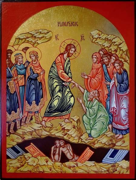 Anastasis (Resurrection) Icon – St Andrew's Indooroopilly