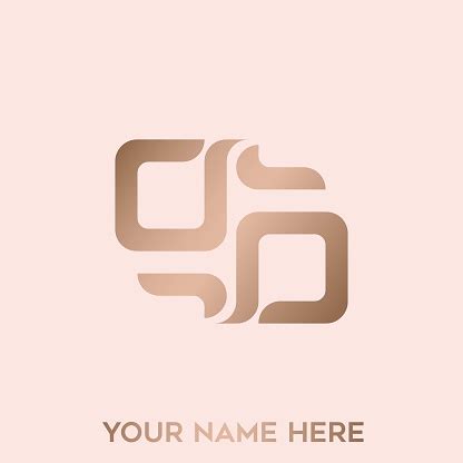 Gg Monogram Logo Lowercase Ornamental Letter G Signature Icon Geometric ...