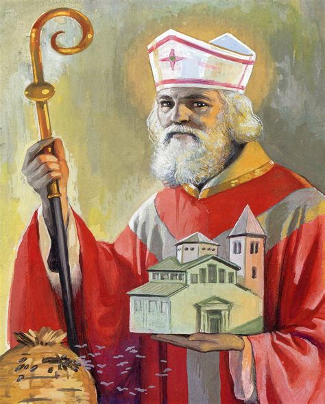 St Ambrose N Catholic Picture Print - Etsy