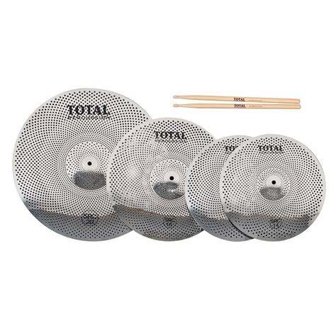 Total Percussion Sound Reduction Low Volume Cymbals – SRC50 – Bashs Music