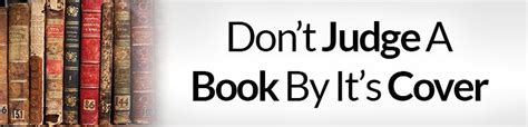 Don't Judge a Book by it's Cover - (Cartoon)