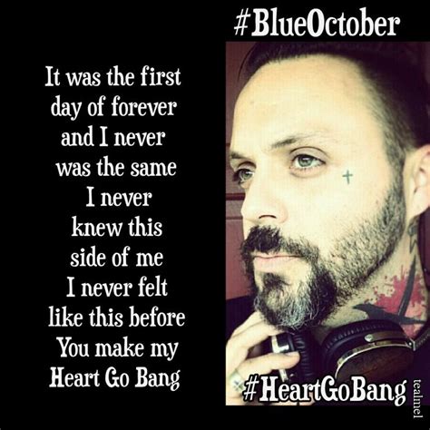 Pin by Roxanne Evans on Music | Blue october lyrics, Blue october ...