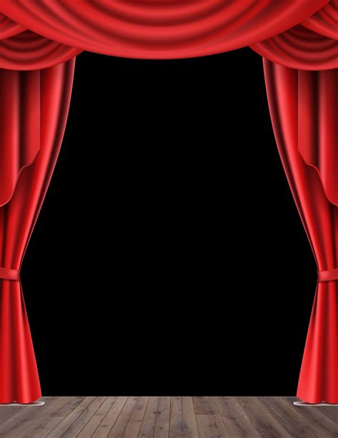 Theatre Curtains Background