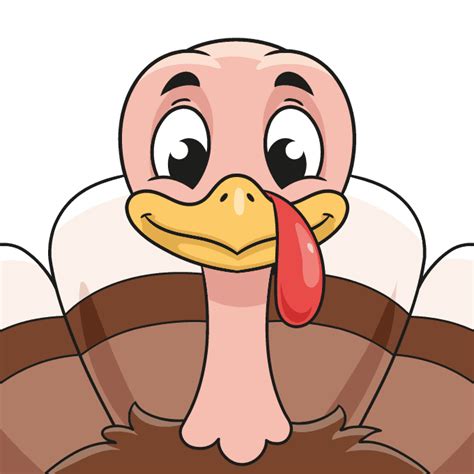 How to Draw a Turkey Face - Really Easy Drawing Tutorial