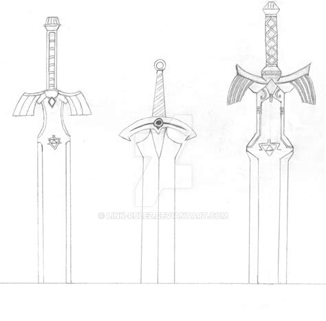 Legend of Zelda Swords by Link-Rulez on DeviantArt