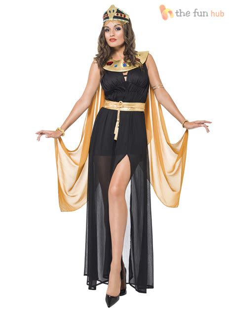 Ladies Sexy Egyptian Queen Cleopatra Costume Womens Fancy Dress Outfit All Sizes | eBay