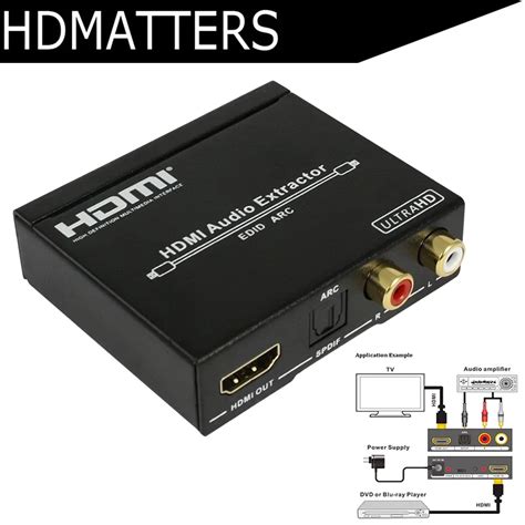 Hdmi and audio splitter - lopezsong