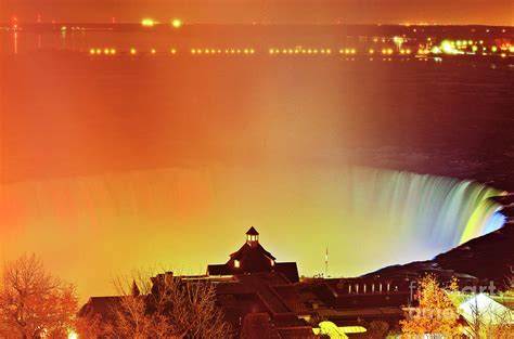 Niagara Falls Illumination Light Show Photograph by Charline Xia | Pixels