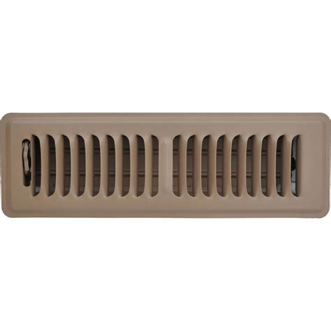 Speedi-Grille 2 in. x 10 in. Brown Floor Register Vent Cover | The Home ...