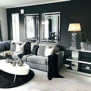 Black White Grey Living Room Design – Keep it Relax