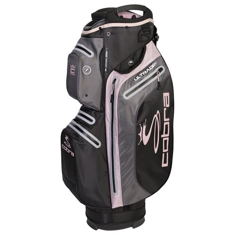 Cobra 2019 Ultradry Waterproof Ladies Golf Cart Bag Black/Pink | Scottsdale Golf