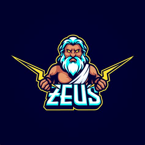 esport zeus logo 5012095 Vector Art at Vecteezy