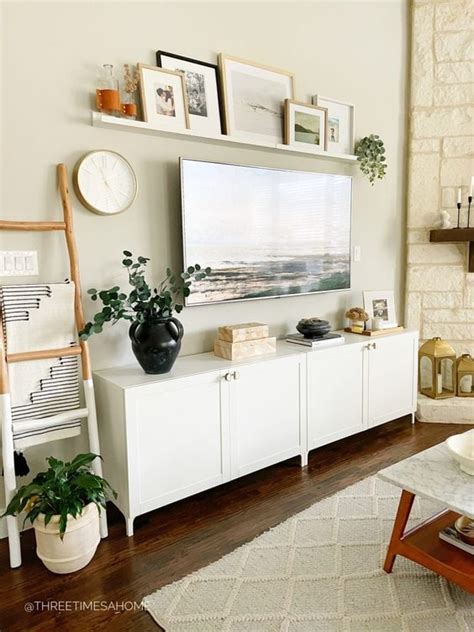 40 TV Stand Decor Ideas to Elevate Your Living Room