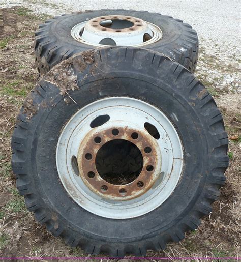 (4) 10.00-20 Firestone mud truck tires in Fontana, KS | Item 1702 sold ...