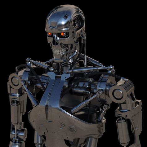 Terminator T-800 Endoskeleton 3D Model by The_Djon