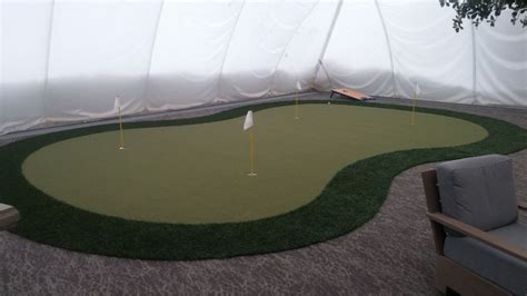 Indoor Artificial Turf Installation Photo Gallery | Custom Turf