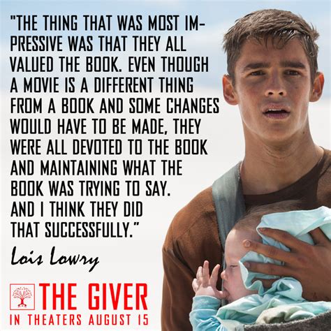 The Giver. | Giver quotes, Job quotes, Movie quotes